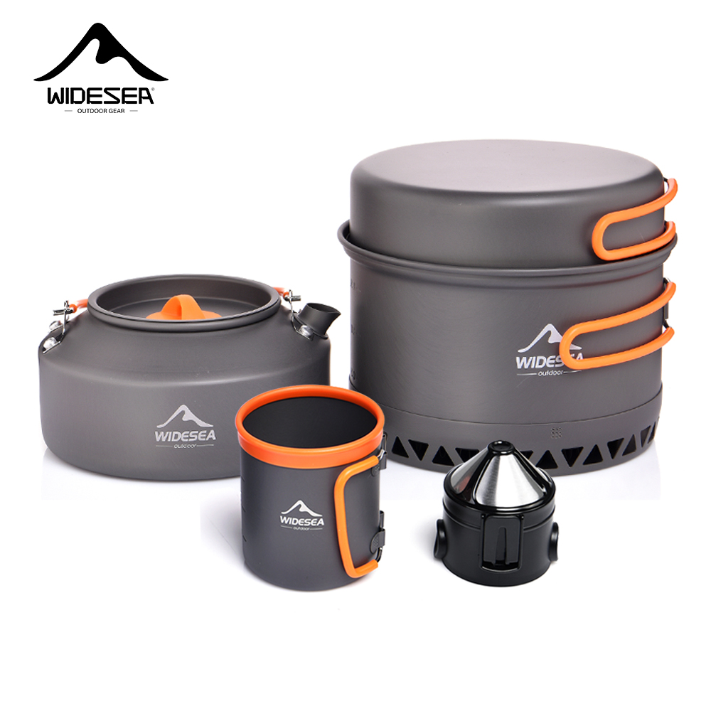 Camping Cooking Set - أدوات المائدة التخييم مجموعة تجهيزات المطابخ