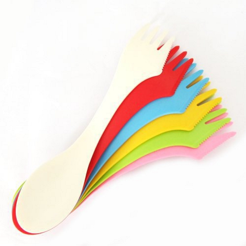 Camping Cooking And Cutlery Set - مجموعة أدوات التخييم 3 في 1