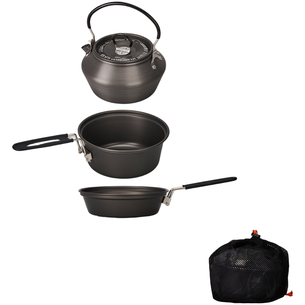 Camping Cooking Set Lightweight - مجموعة أواني طهي خفيفة الوزن من