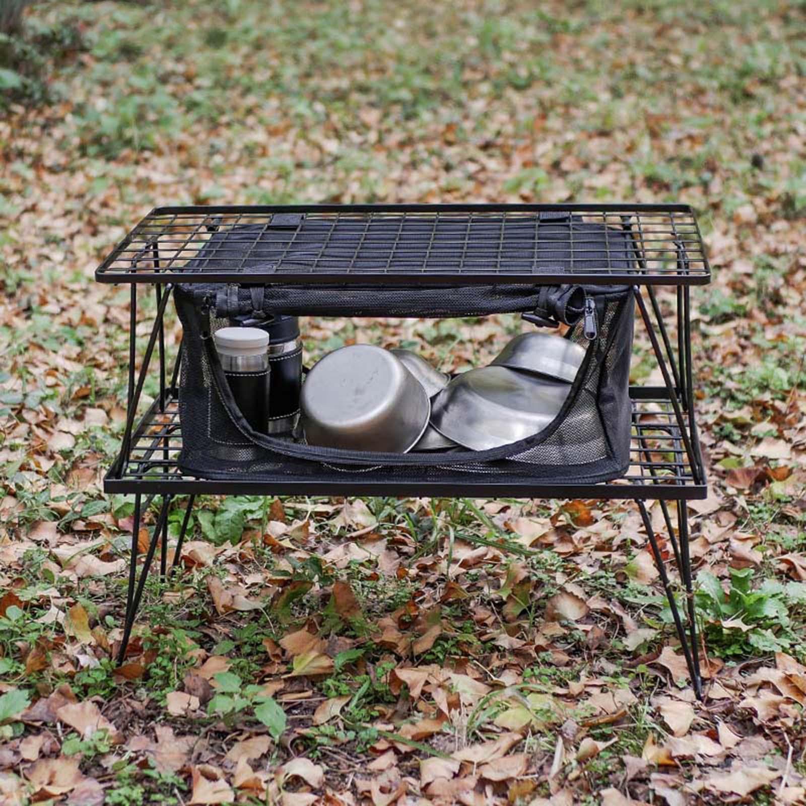 Camping Cooking Utensil Bag - حقيبة تخزين أدوات المائدة، حقيبة تخزين