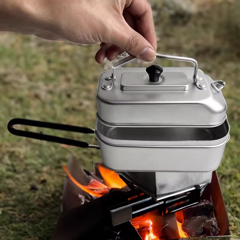 Camping Cooking Recipes - خفيفة المحمولة نزهة غلاية ، التخييم