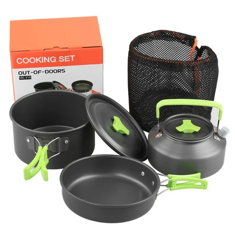 Camping Cooking Recipes - مجموعة أدوات الطهي للتخييم، مجموعة أدوات