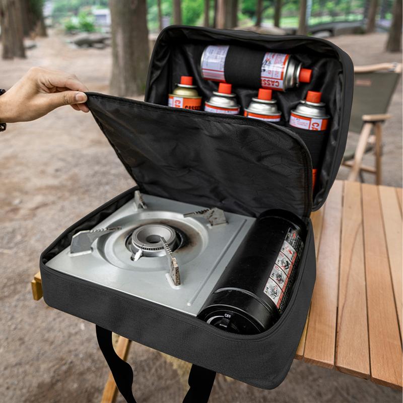 Camping Cooking Utensil Bag - المحمولة في الهواء الطلق التخييم أواني