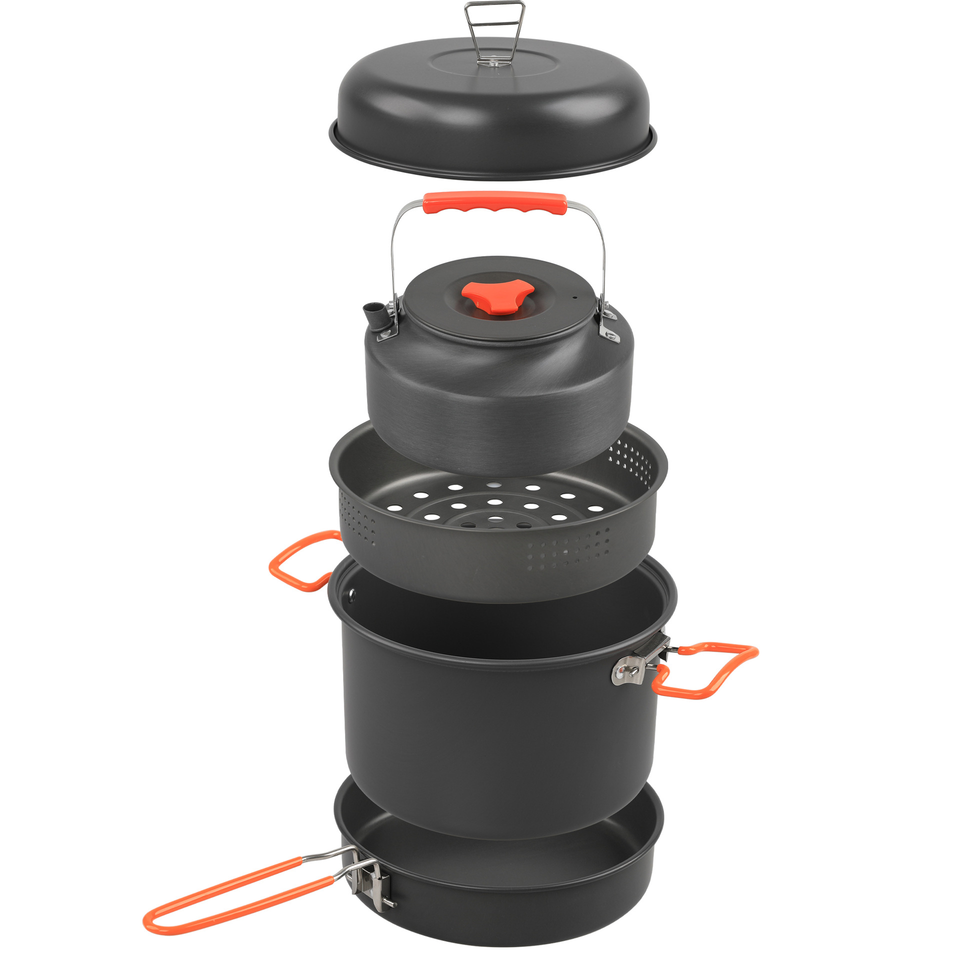 Camping Cooking Set - مجموعة أدوات طهي خارجية ، وعاء