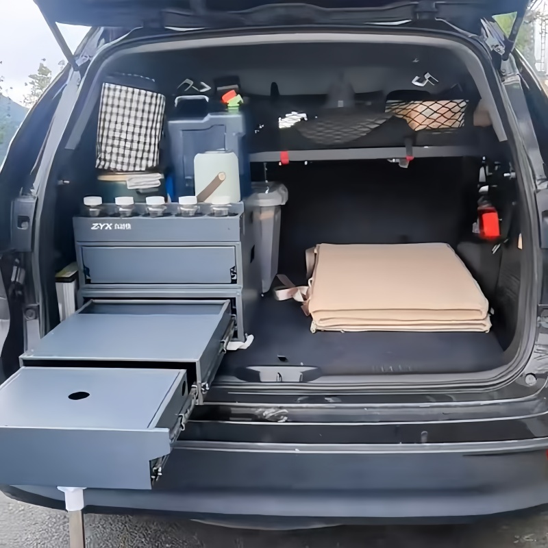 Camping Cooking Box - صندوق تخزين للمطبخ أثناء التخييم، صندوق