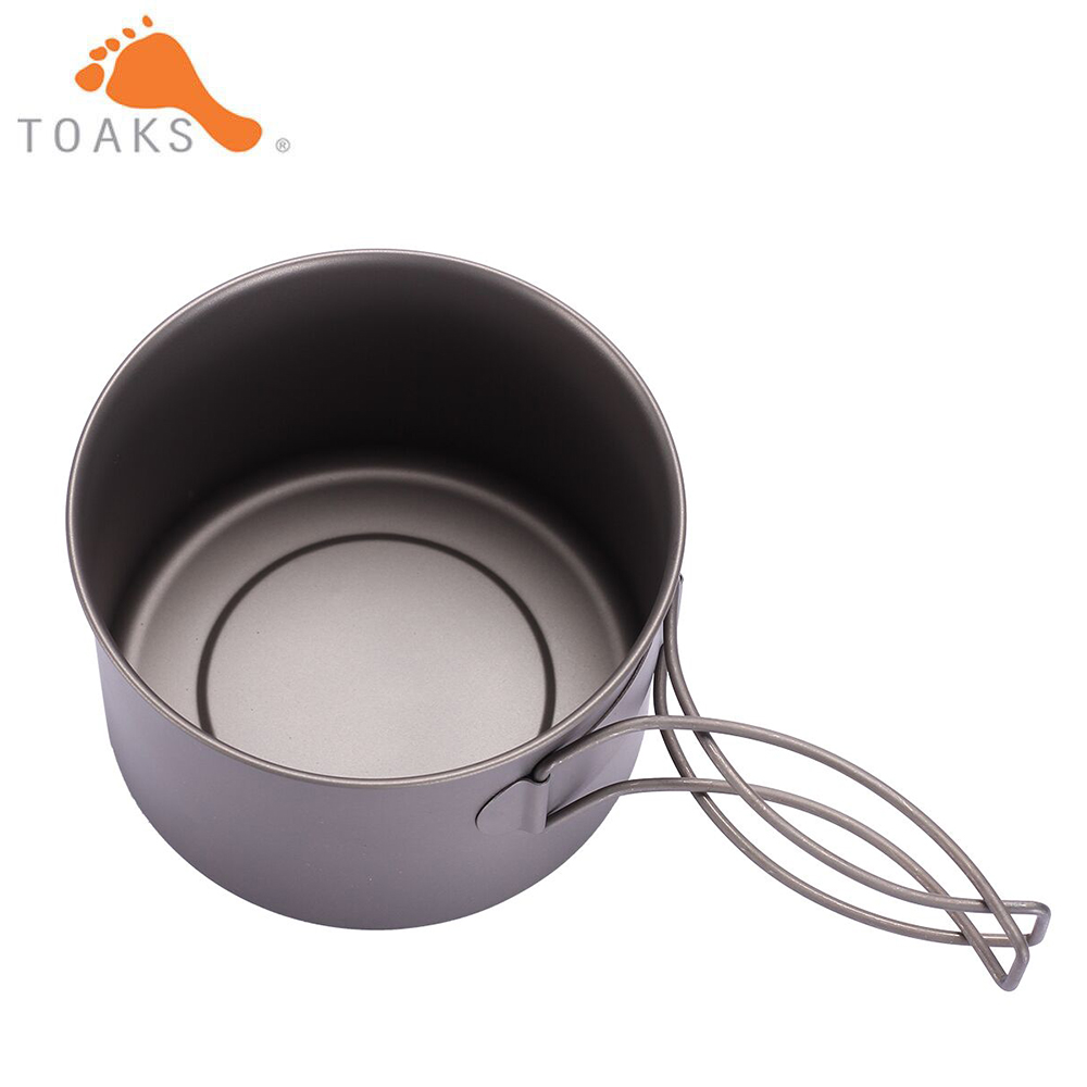 TOAKS BWL-550 التخييم التيتاني - مراجعة Camping Cooking Set Lightweight وسعره