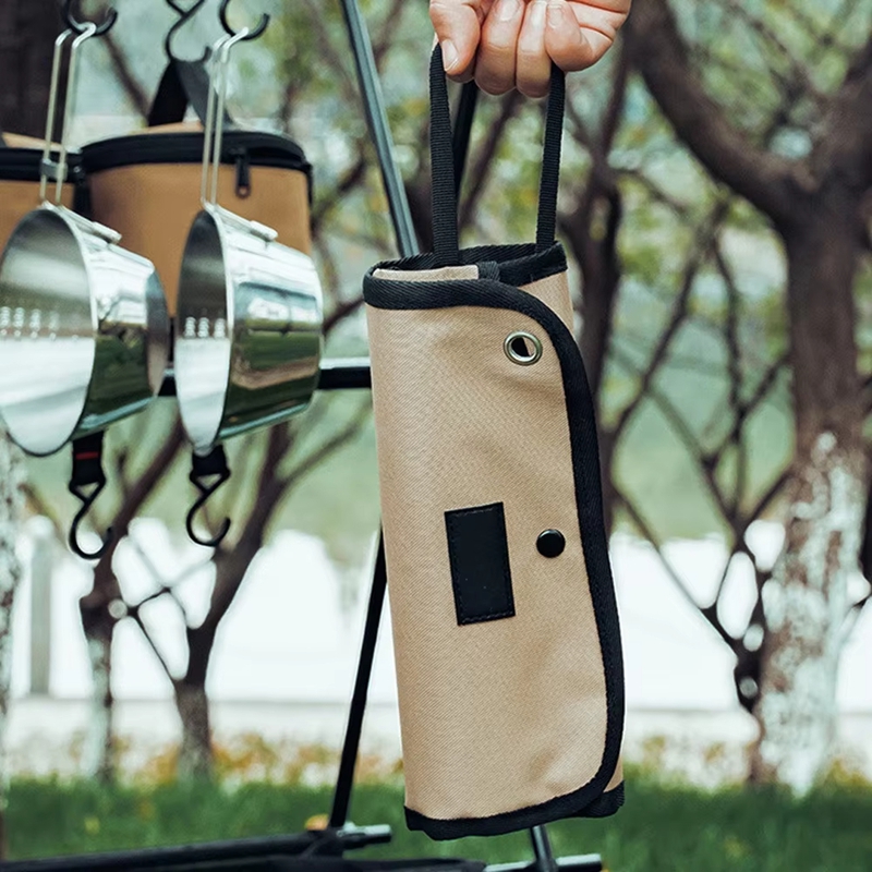 حقيبة تخزين أدوات المائدة المح - مراجعة Camping Cooking Utensils Storage وسعره