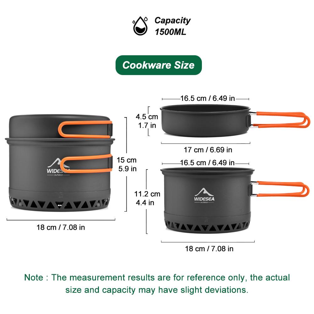 أدوات المائدة التخييم مجموعة ت - مراجعة Camping Cooking Set وسعره
