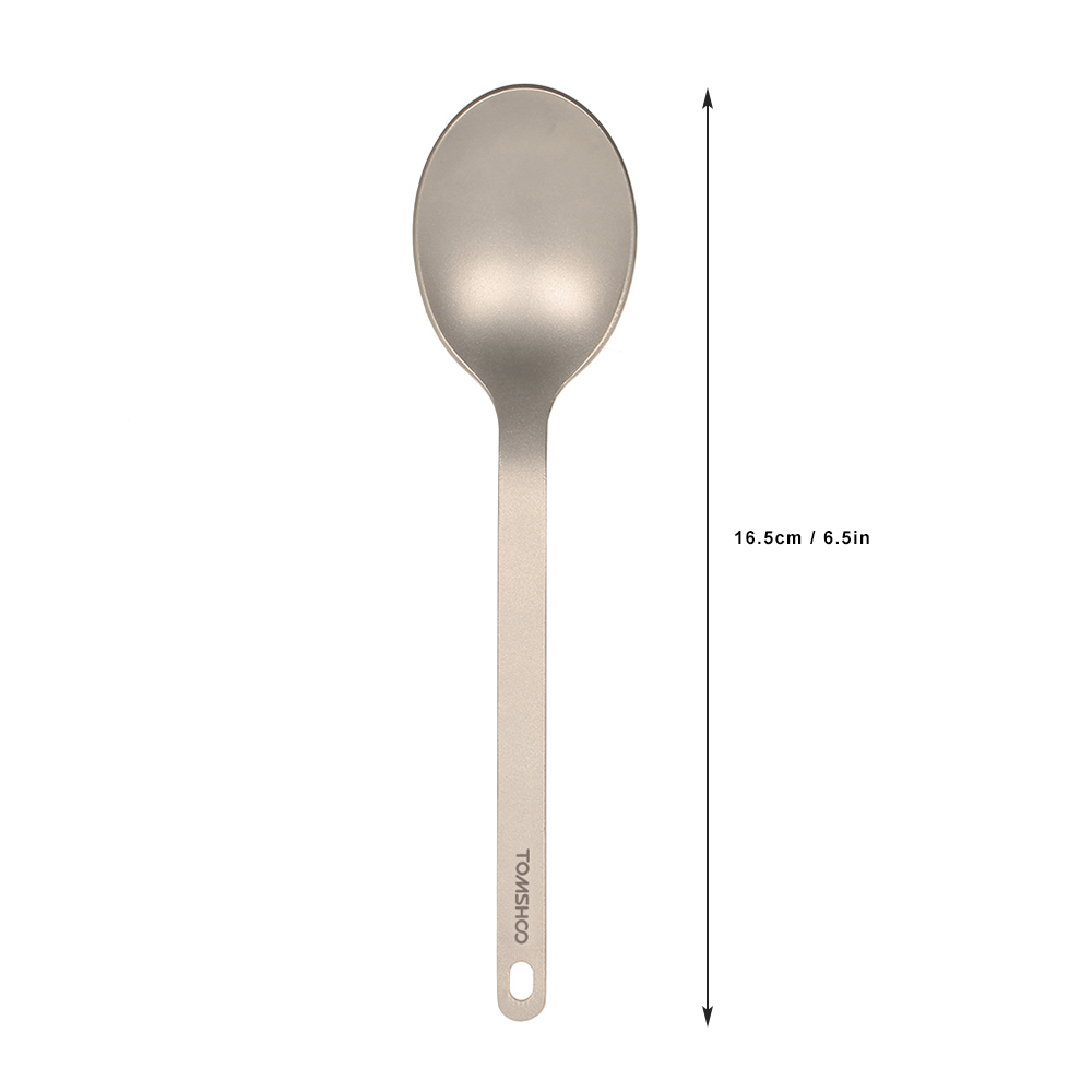 TOMSHOO أدوات مائدة من التيتان - مراجعة Camping Cooking And Cutlery Set وسعره