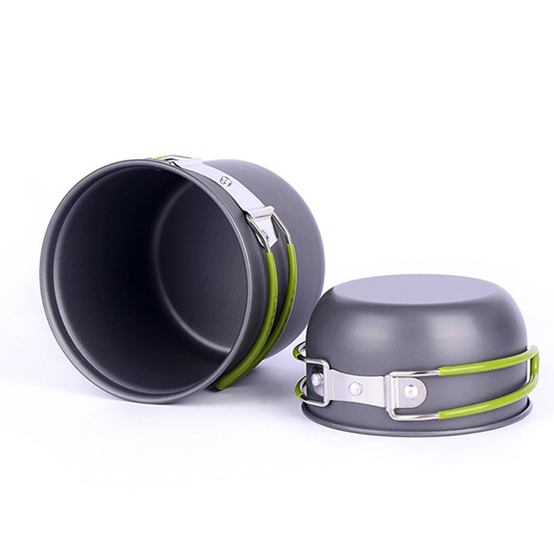 أدوات طهي محمولة للتخييم في ال - مراجعة Camping Cooking Set وسعره