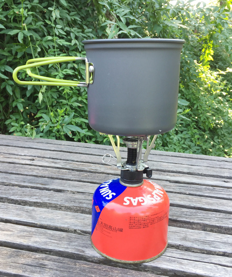 أدوات طهي محمولة للتخييم في ال - مراجعة Camping Cooking Set وسعره