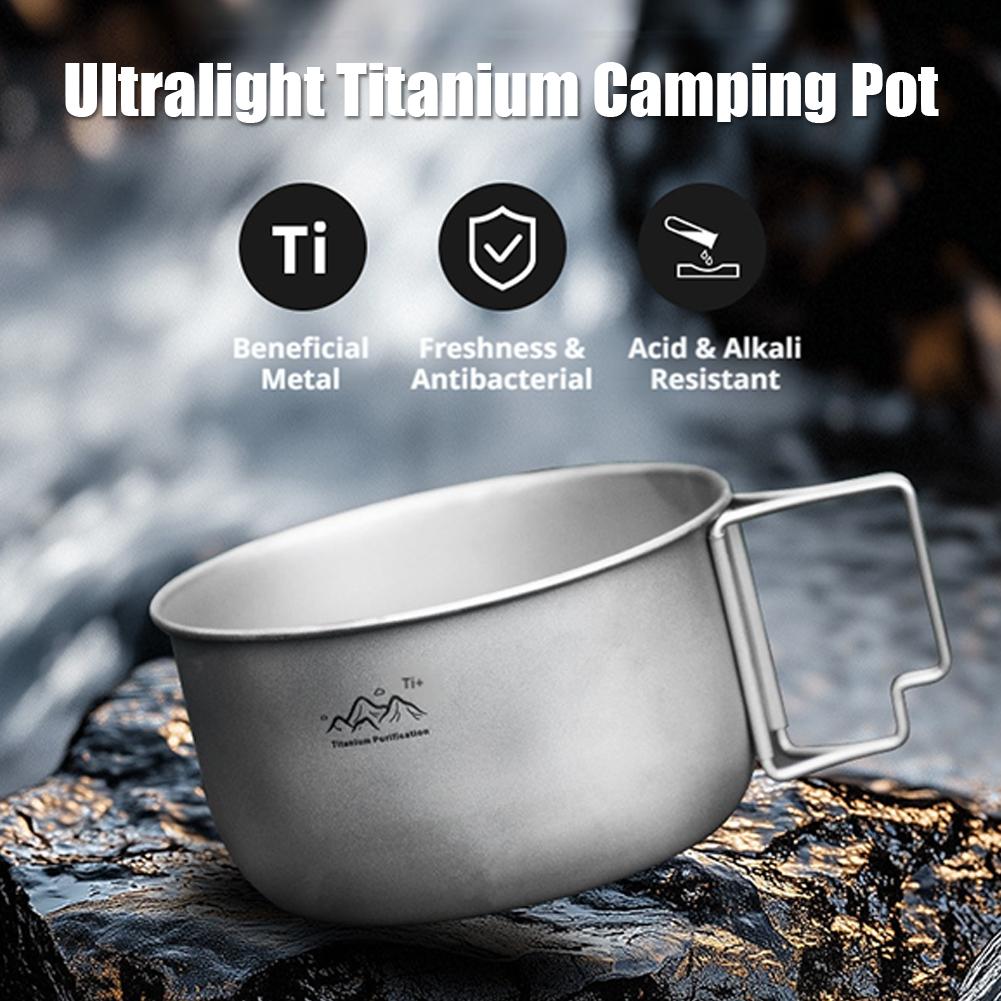 وعاء تخييم خفيف الوزن من التيت - مراجعة Camping Cooking Handle وسعره