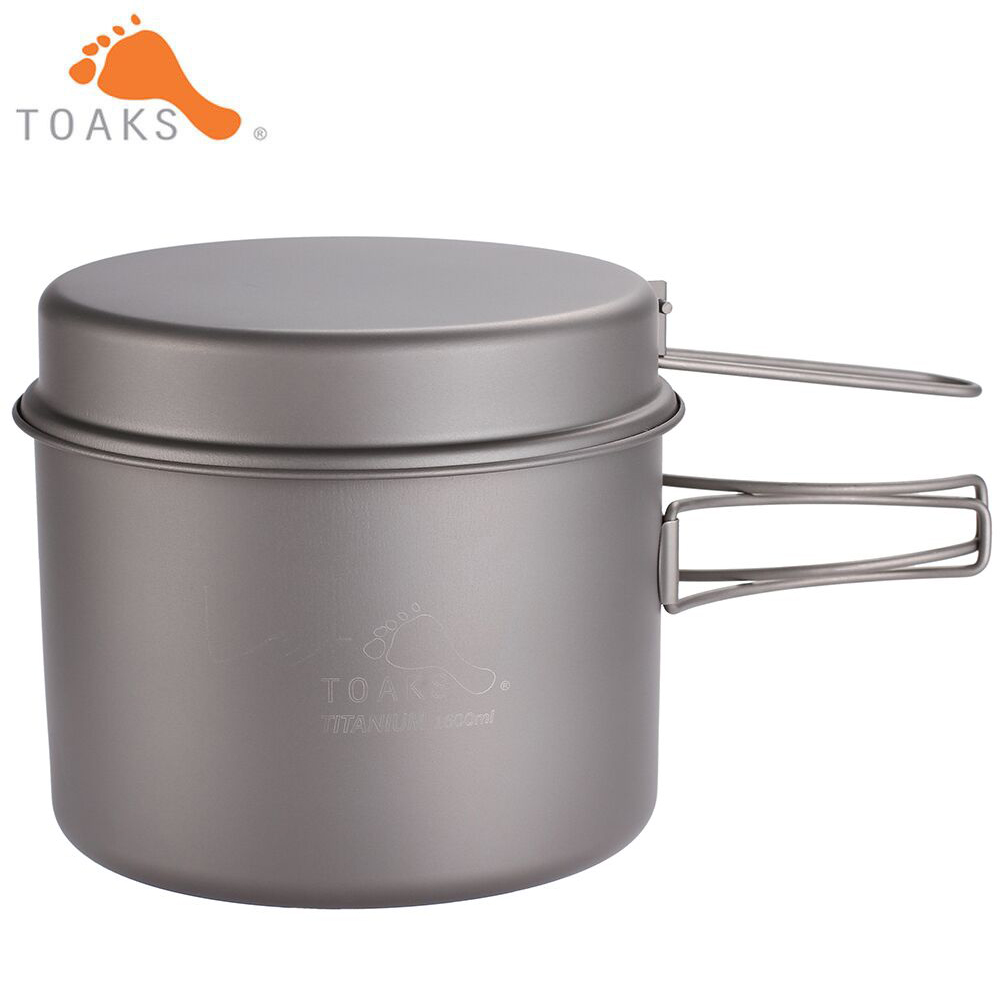 TOAKS طقم حلل استانلس ستيل خفي - مراجعة Mess Kit Titanium وسعره