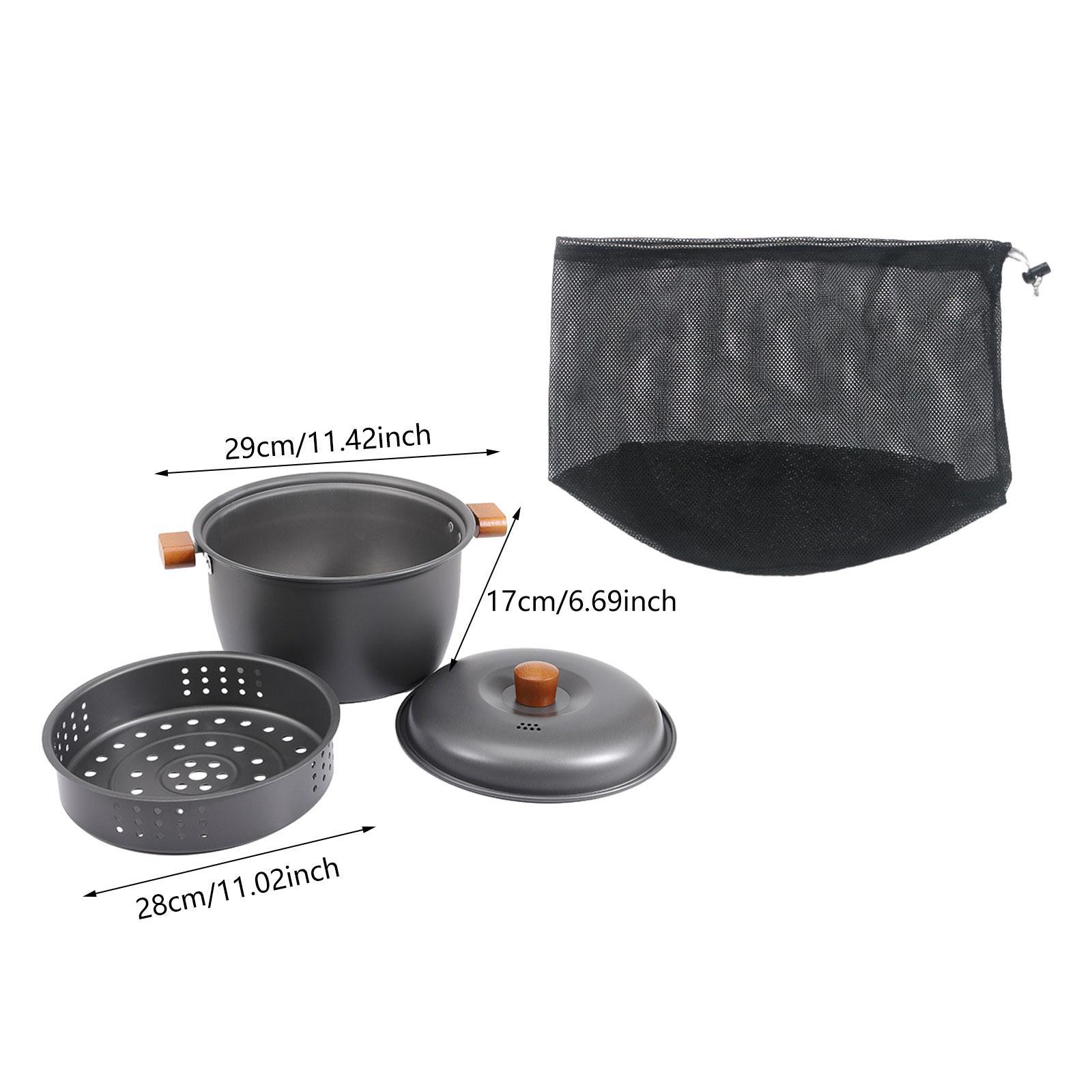 وعاء حساء للتخييم، أدوات مطبخ  - مراجعة Camping Cooking Utensil Bag وسعره