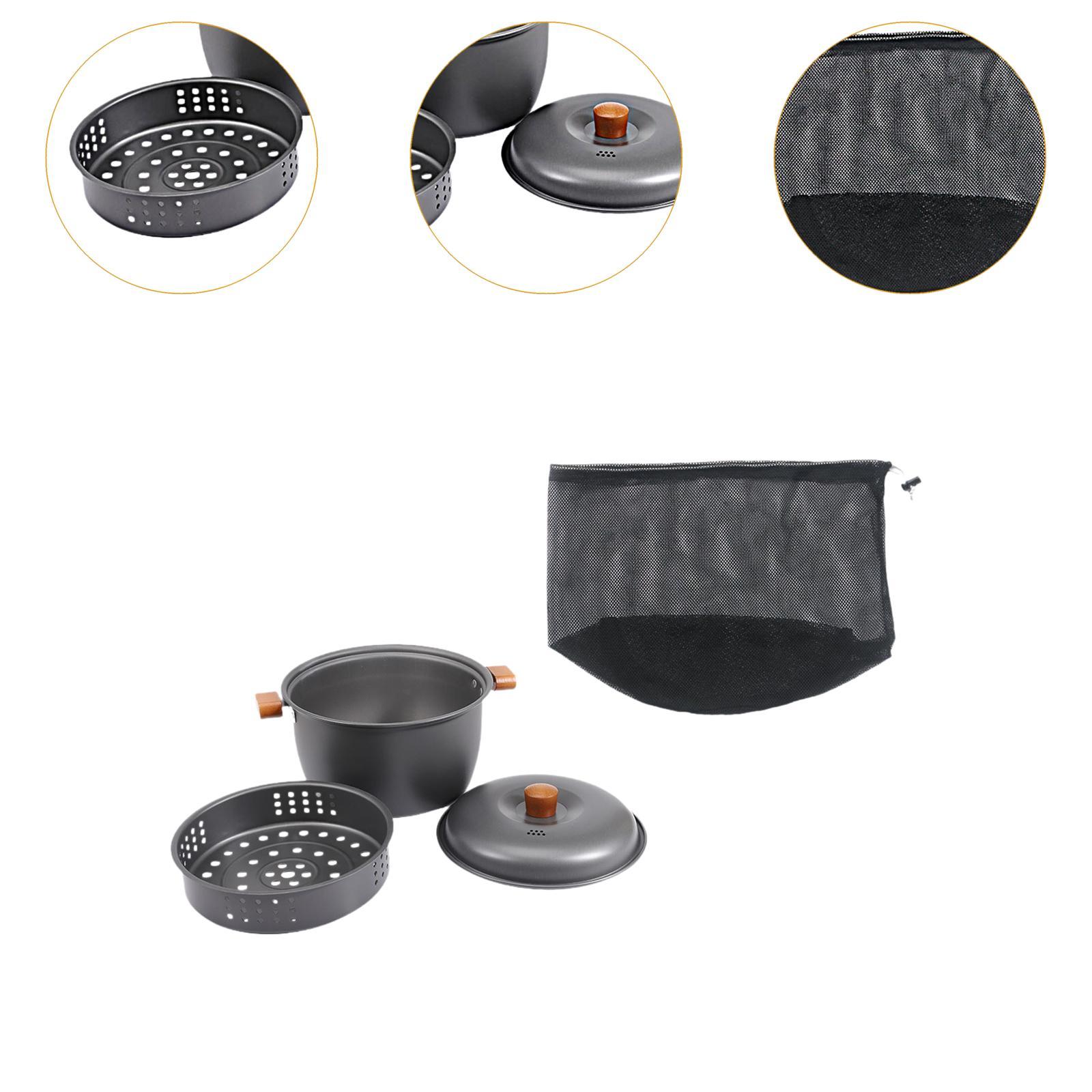 وعاء حساء للتخييم، أدوات مطبخ  - مراجعة Camping Cooking Utensil Bag وسعره