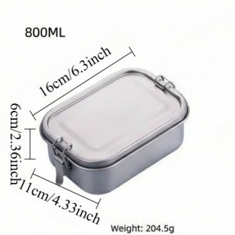 صندوق غداء من الفولاذ المقاوم  - مراجعة Mess Kit Titanium وسعره