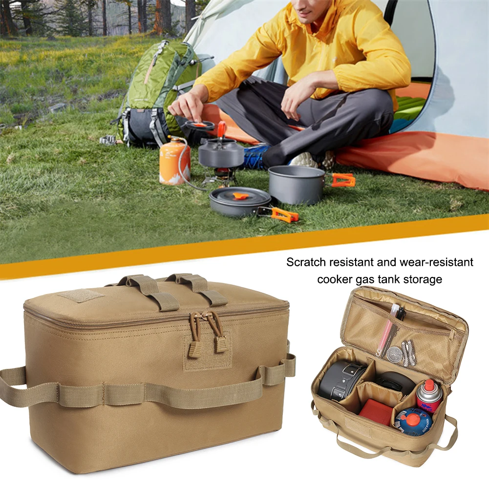 الحقيبة التكتيكية التخييم حقيب - مراجعة Camping Cooking Utensil Bag وسعره