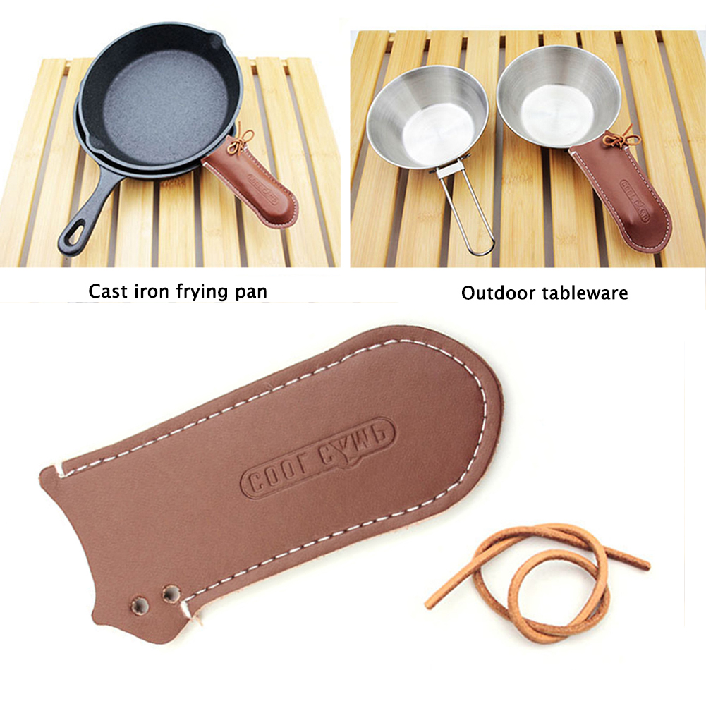 غطاء مقبض مقلاة من الحديد الزه - مراجعة Camping Cooking Handle وسعره