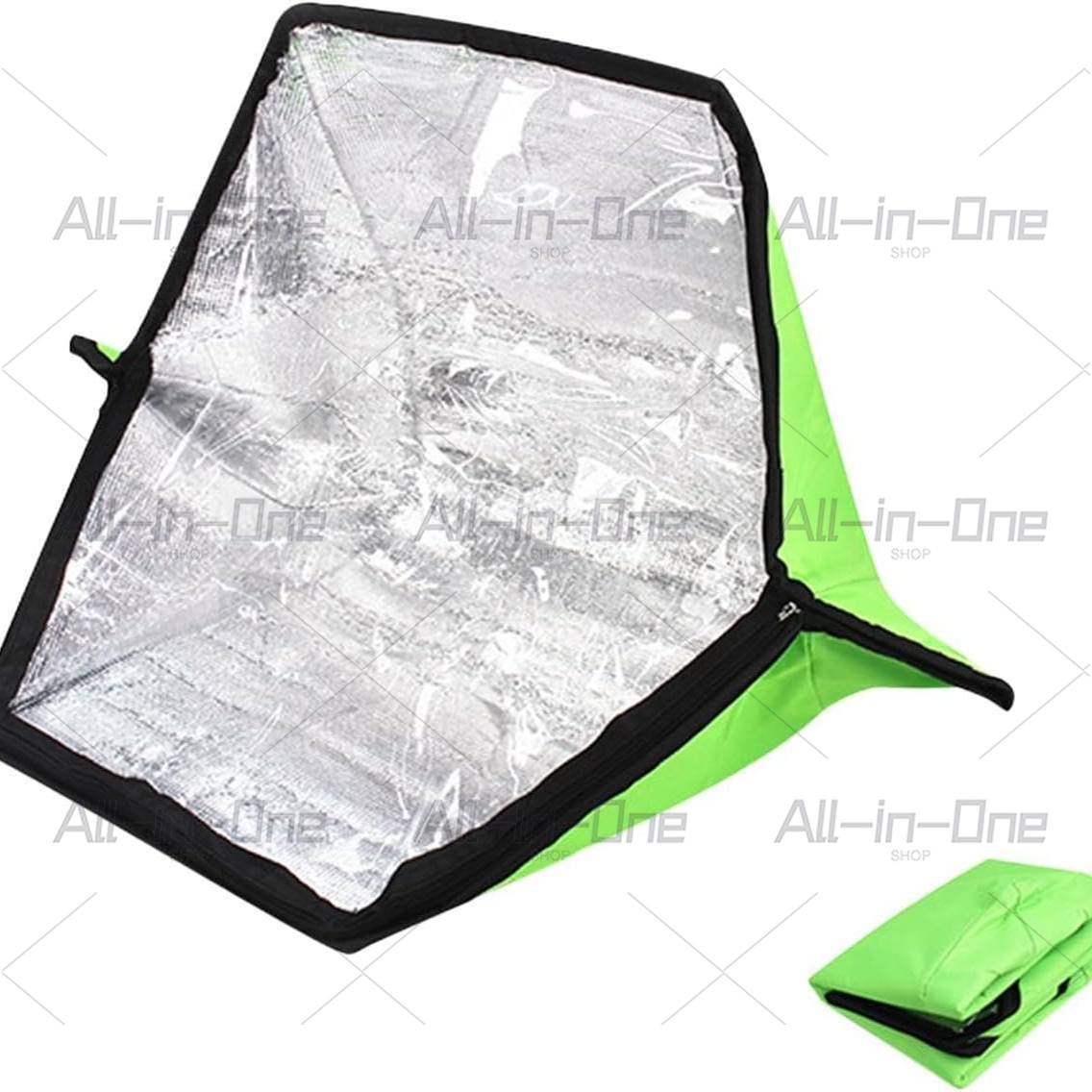 فرن شمسي محمول على شكل حقيبة ل - مراجعة Solar Oven Camp وسعره