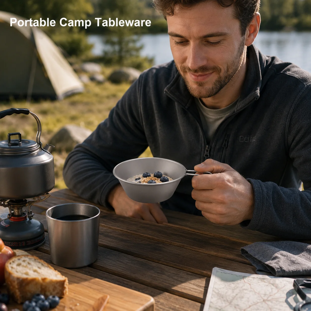 وعاء تيتانيوم سييرا خفيف الوزن - مراجعة Camping Cooking Set Lightweight وسعره