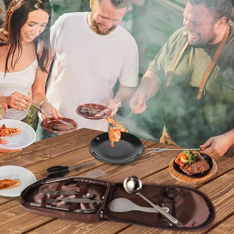 حقيبة تنظيم أدوات التخييم، حقي - مراجعة Camping Cooking Utensils Storage وسعره