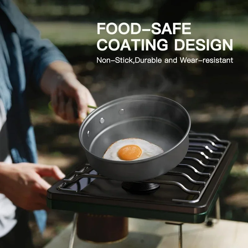 مجموعة أدوات الطهي للتخييم، مج - مراجعة Camping Cooking Recipes وسعره