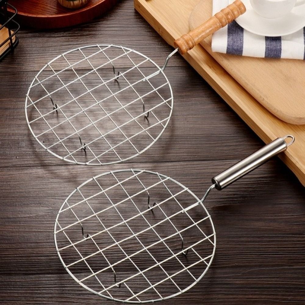 شبكة شواء محمولة من الفولاذ ال - مراجعة Camping Cooking Handle وسعره