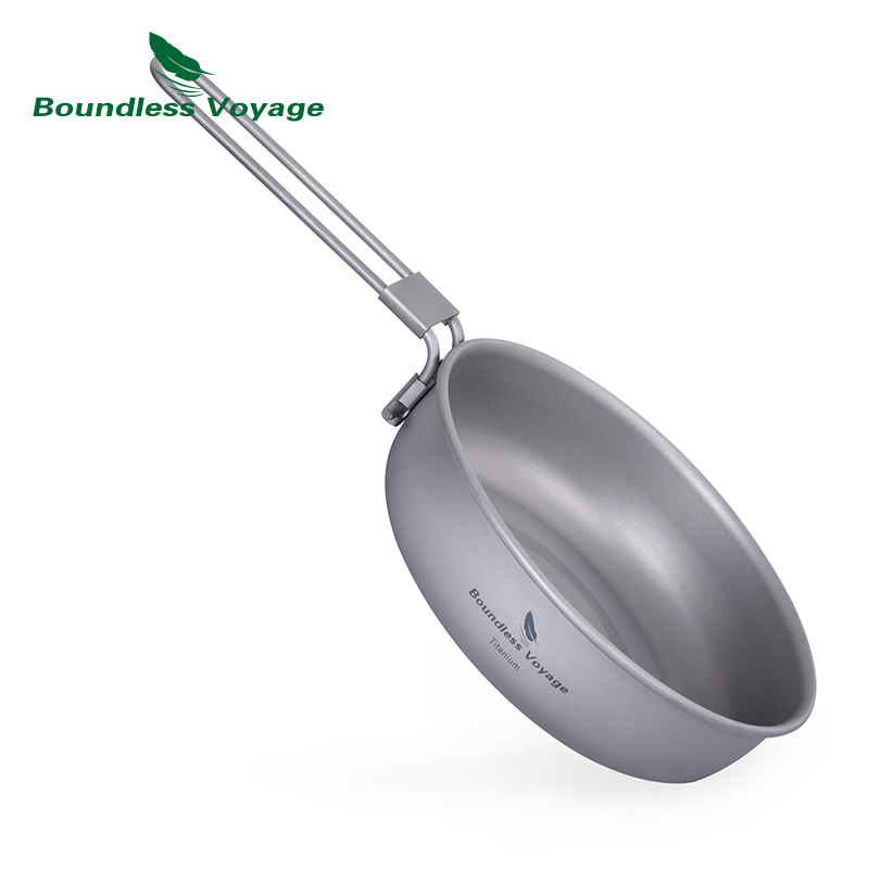 مقلاة خفيفة للغاية من التيتاني - مراجعة Camping Cooking Set وسعره