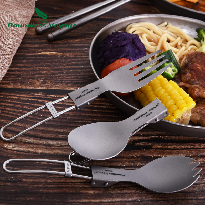 رحلة لا حدود لها التيتانيوم أد - مراجعة Camping Cooking And Cutlery Set وسعره