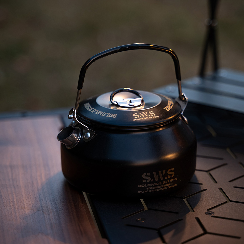 غلاية تخييم خارجية سعة 0.8 لتر - مراجعة Camping Cooking Set Lightweight وسعره