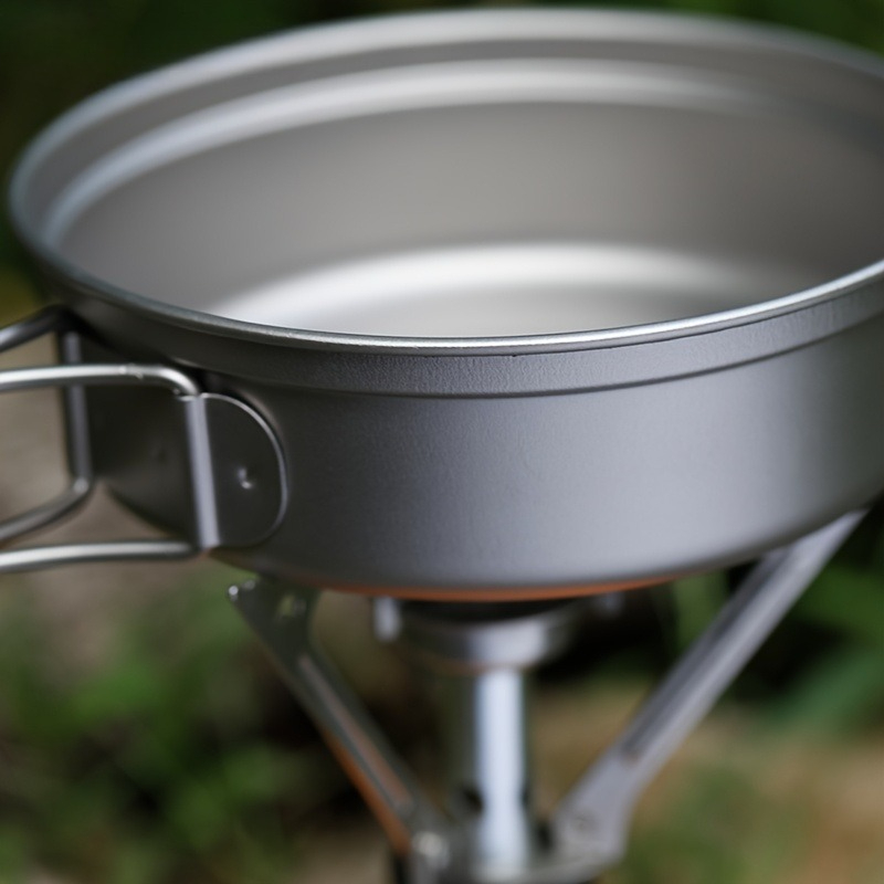 مجموعة أواني طهي من التيتانيوم - مراجعة Camping Cooking Set Lightweight وسعره
