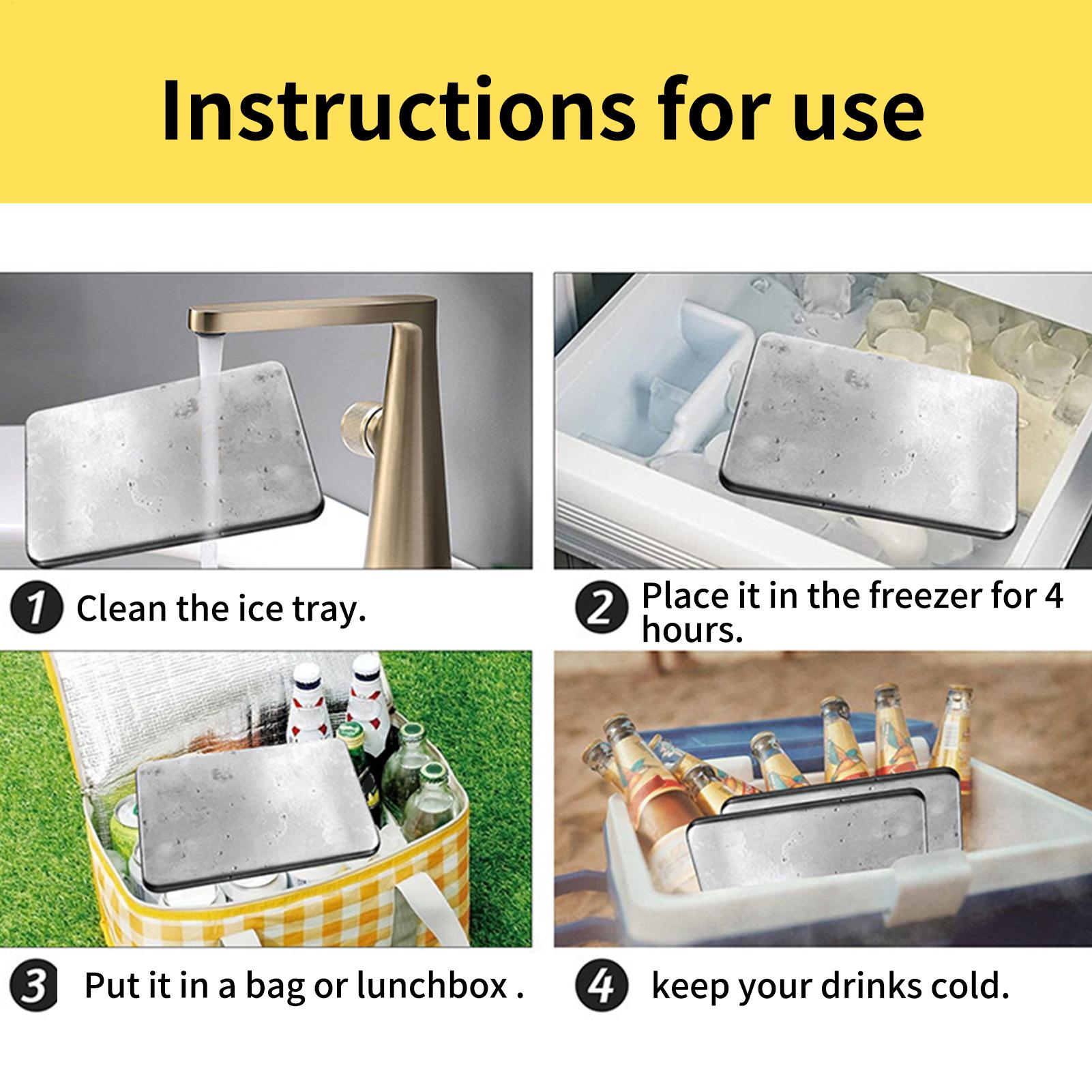 قطعتان من عبوات الثلج المصنوعة - مراجعة Camping Cooking Box وسعره