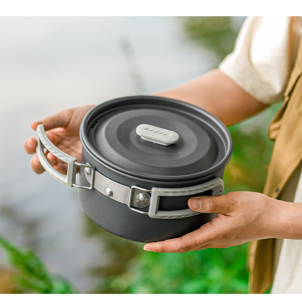 مجموعة أواني خارجية من Natureh - مراجعة Camping Cooking Set وسعره