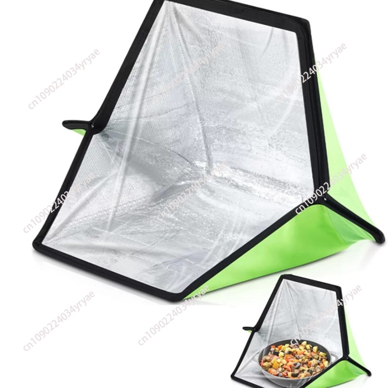 فرن شمسي محمول قابل للطي، موقد - مراجعة Solar Oven Camp وسعره