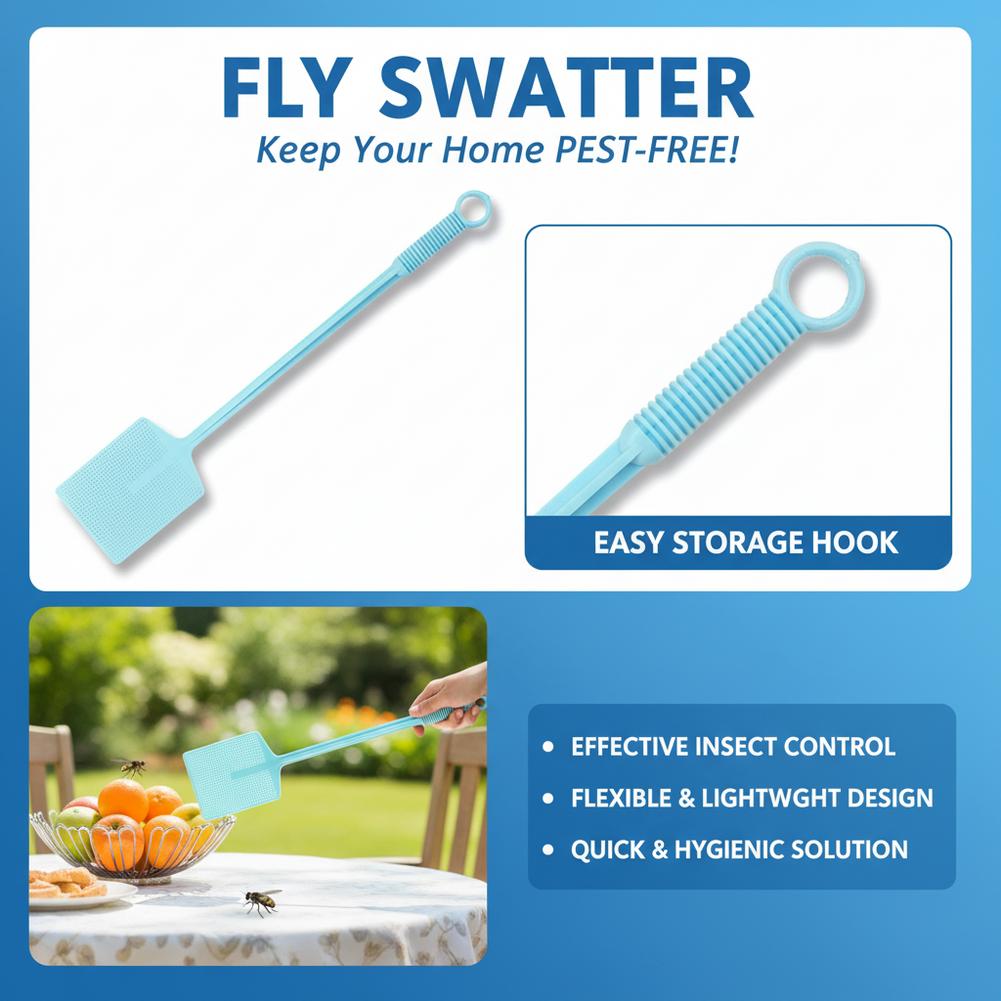 مضرب ذباب بمقبض طويل، مضرب شبك - مراجعة Camping Cooking Handle وسعره