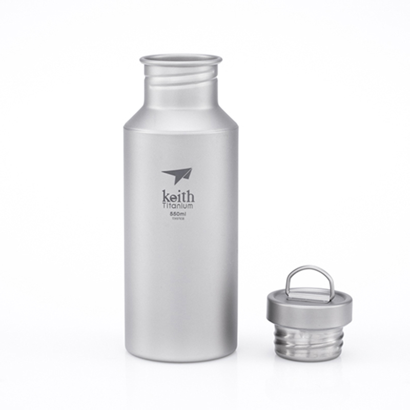 زجاجة ماء من التيتانيوم خفيفة  - مراجعة Mess Kit Titanium وسعره